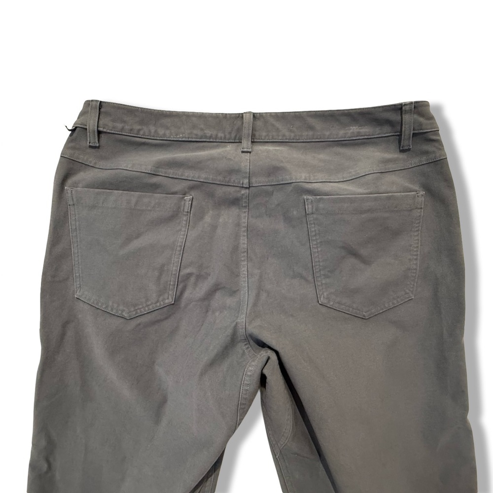 lululemon ABC Men's Chinos -size 36x32 Slim Modern Fit Blue Excellent Condition - Picture 3 of 7